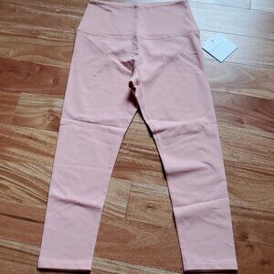 Beyond Yoga Light Pink High Waisted Capri Leggings